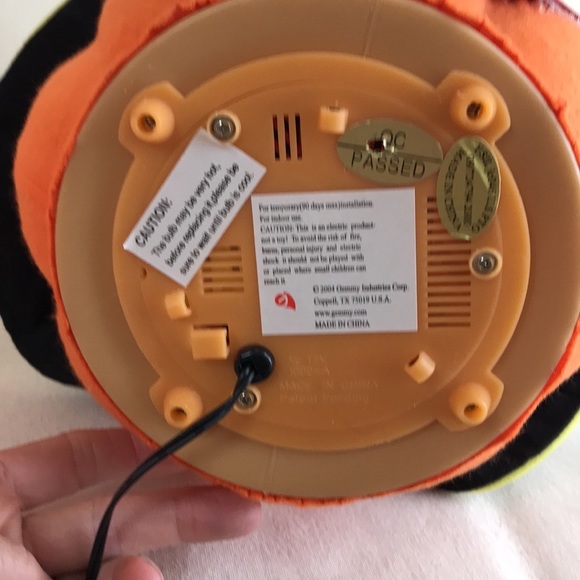 VTG Jack O Lantern Gemmy Michael’s LED light up silly face Witch hat Halloween - Picture 5 of 11